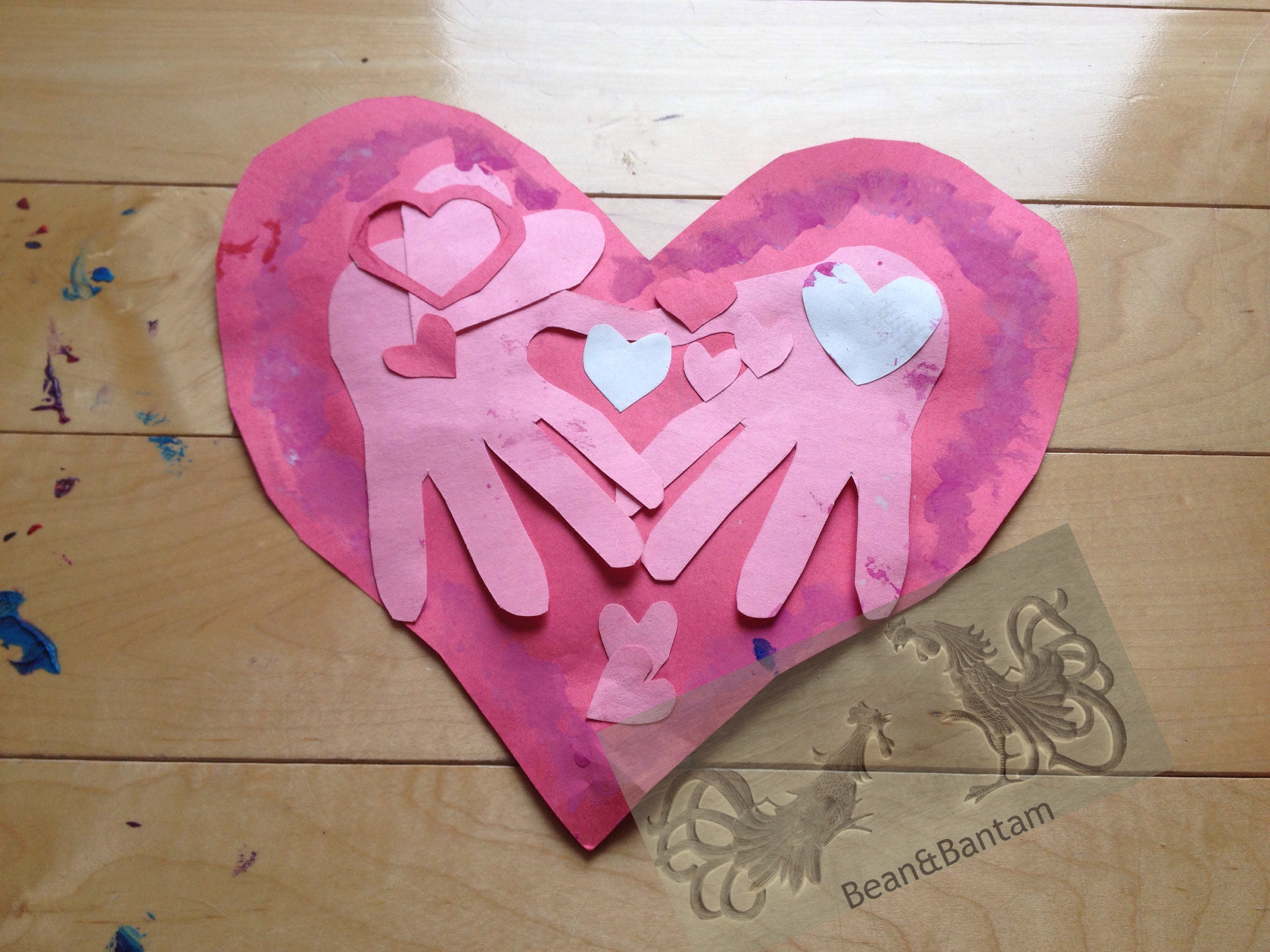 Messy Kid Fun: handmade valentines with a two and a half year old