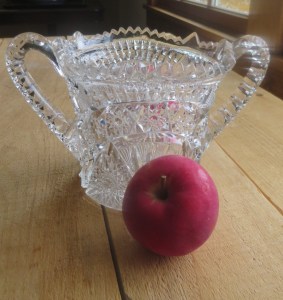 Brilliant-style cut glass vase found by the side of the road (someone was cleaning house and just set things out with a free sign)